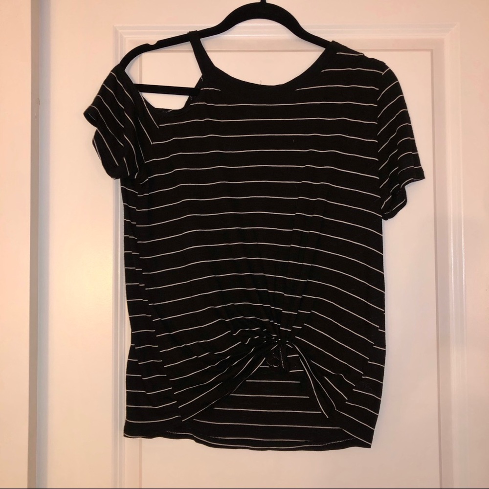 Nordstrom BP One Side Cold Shoulder Top